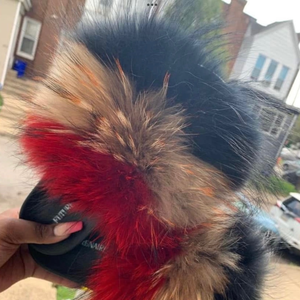 Fiesty Real Fur Slides Sizes 6677585995 Fiesty Real Fur Slides Sizes 6677585995